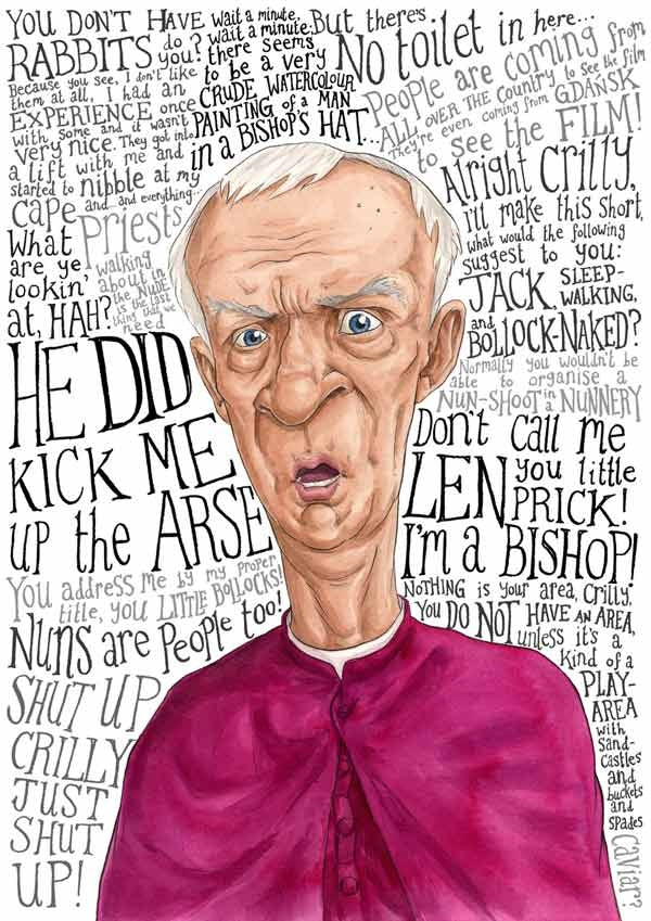 Father Ted - Bishop Brennan Unframed