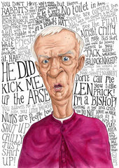 Father Ted - Bishop Brennan Unframed