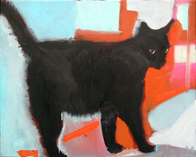 Print - Black Cat - Unframed