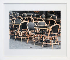 Paris In Black - Chairs Frame White 