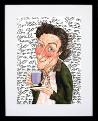 Father Ted - Mrs Doyle Black Frame