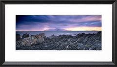 Co Down - Blue Mournes Ltd Edition Black Frame Flat