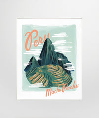 Bon Voyage Peru Unframed