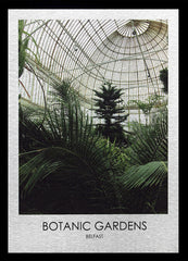 Belfast - Botanic Gardens-50 x 70-Black Box Frame