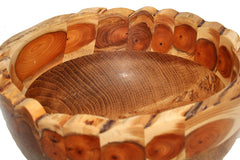 Bowl - Oak And Yew Bowl 11B