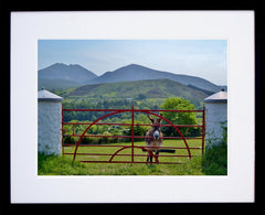 Mournes - Brandy The Donkey Framed