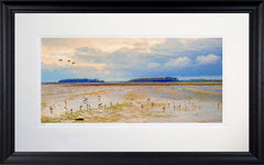 Co Down - Brent Geese Greyabbey Flat Black Frame