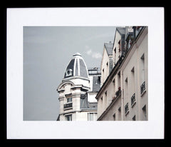 Paris In Grey - Building With Dome Framed