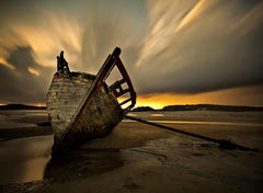 Bunbeg Wreck Unframed