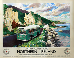 Ireland Co Antrim - Coast Road Bus (UF) 50x70