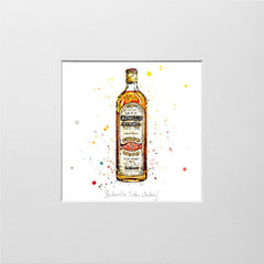 Print Open Edition Drinks - Bushmills Irish Whiskey-12 x 12-Unframed