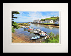 Co Antrim - By the Bridge Cushendun Flat Black Frame