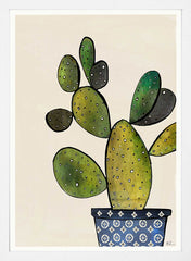 Cactus White Frame