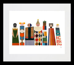 Carnival-15 x 22-Black Box Frame