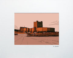 Series 1 - Carrickfergus Castle-16 x 11.5-Unframed