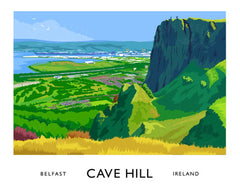 Belfast - Cavehill Unframed 40x30