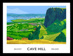 Belfast - Cavehill Framed 40x30 nomount