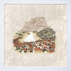 North Coast - Giant's Causeway White Frame