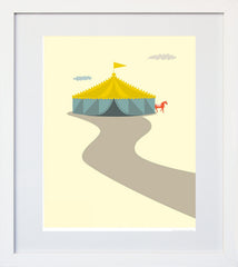 Circus White Frame