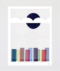 City Scape Unframed