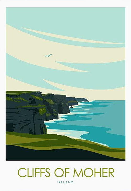 Co Clare - Cliffs of Moher Unframed