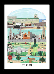 Places - County Derry - Black Frame