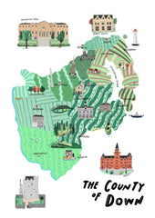 Places - The County of Down - Unframed