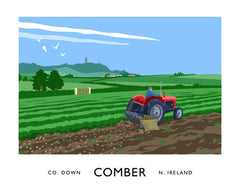 Co Down - Comber Potatoes Unframed 40x30