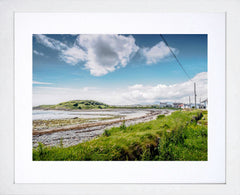 Coney Island from Avalon Sunset Frame White 