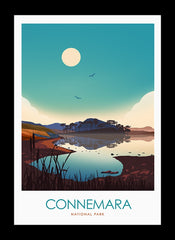 National Park - Connemara Black Frame