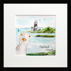 Copeland Islands Small Flat Black Frame