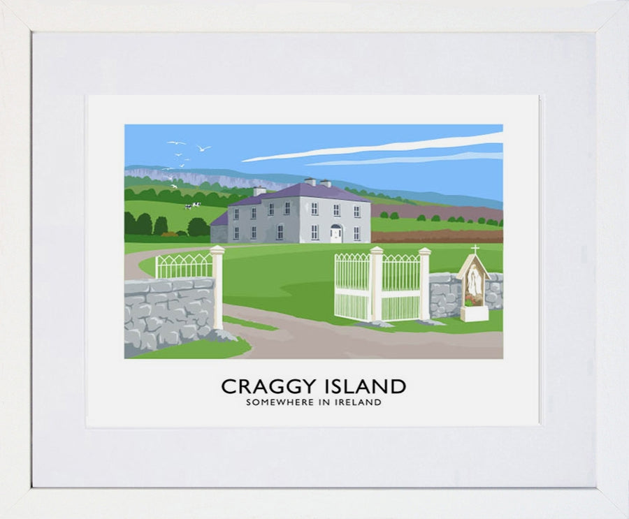 James Kelly Prints | Craggy Island | Father Ted | Travel Poster – Yard ...