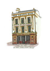 Pubs - The Crown Bar Unframed