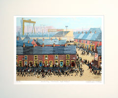 Print - Saturday Football East Belfast Unframed