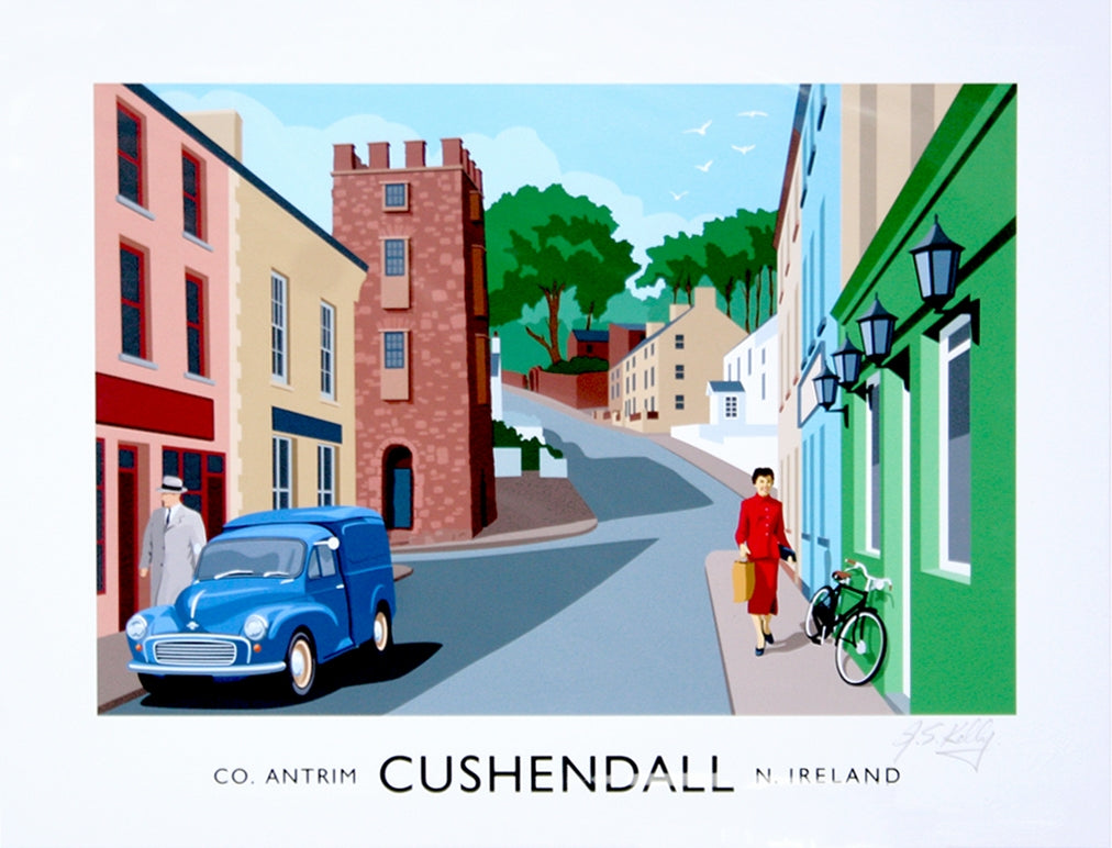 Co Antrim - Cushendall Unframed 40x30