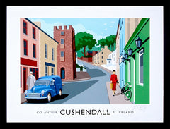 Co Antrim - Cushendall Frame Black 40x30nomount