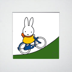 Miffy On A Bike Unframed