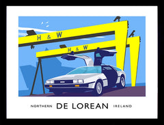 Belfast - DeLorean DeLorean 40x30 nomount