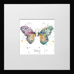 Print Open Edition Animals - Destiny-12 x 12-Small Flat Black Frame