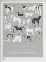 Animals - Dog Breeds Gundogs in Putty Unframed