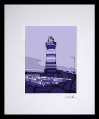 Series 1 - Donaghadee Harbour-16 x 11.5-Small Flat Black Frame