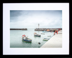 Donaghadee Harbour Framed