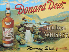 Donard Dew Old Irish Whisky Castlewellan Unframed