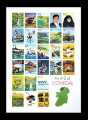 Donegal A-Z-Available In One Size Only - Black Frame