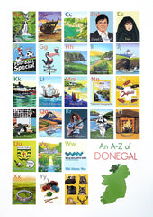 Donegal A-Z-Available In One Size Only-Unframed