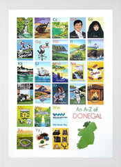 Donegal A-Z-Available In One Size Only - White Frame