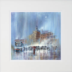 Rain Series - Donegal Square, Belfast Unframed