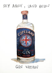 Drinks Gin - Copeland Two Unframed