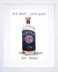 Drinks Gin - Copeland Two White Frame