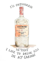 Drinks Gin - Haymans Unframed